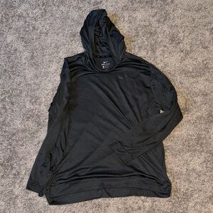 Nike Men's Charcoal Gray Hoodie